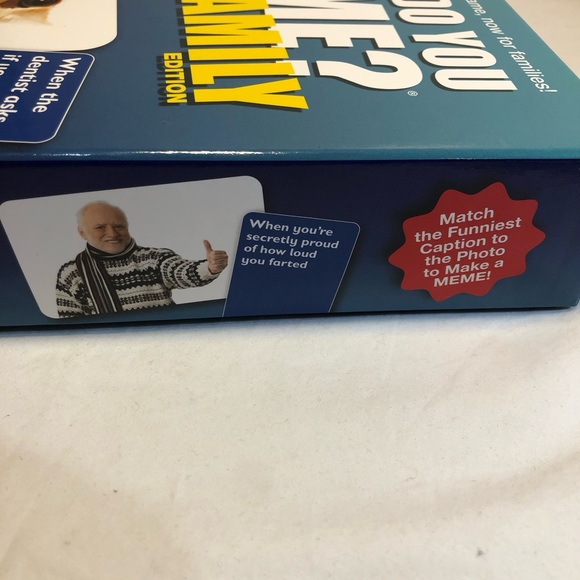 WHAT DO YOU MEME? FAMILY EDITION Complete Game 365 Cards + Easel - Picture 10 of 10